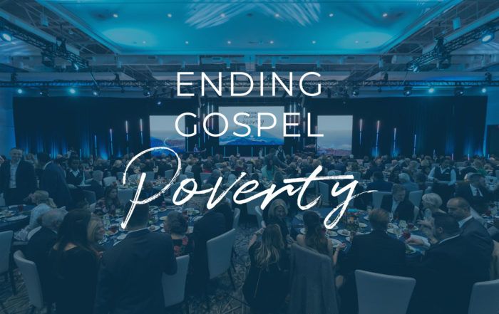 ending gospel poverty gala